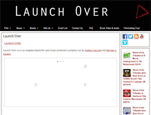 Tablet Screenshot of launchover.com